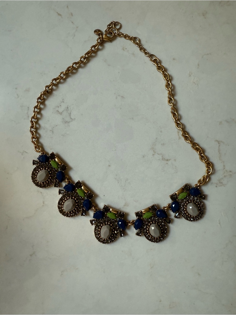 J. Crew Gold-Tone Link Bracelet with Lobster Clasp